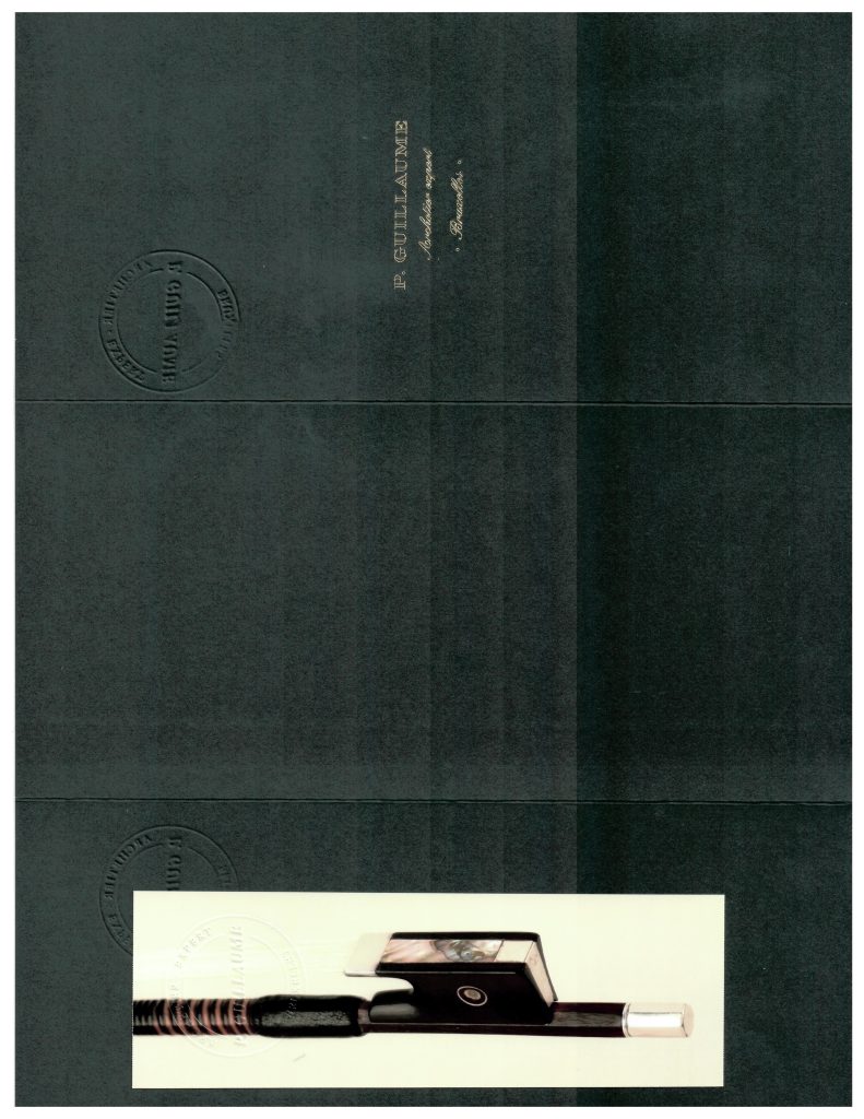 Eugène Sartory c.1920 Certificate 1