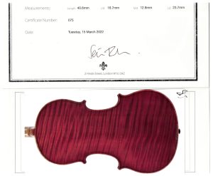 Hippolyte Chrétien Silvestre, Paris 1890, 16⅛'' Certificate 2