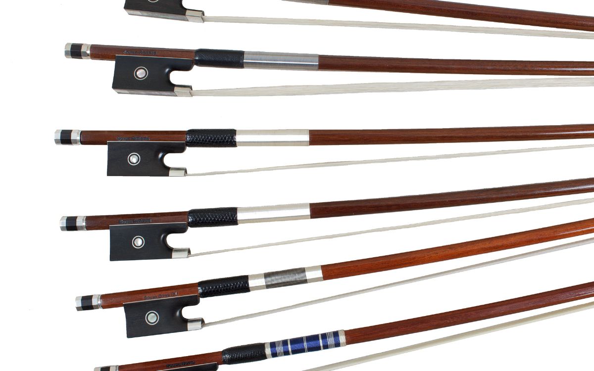 Sousa Bows made from ipê hardwood Tim Toft Violins