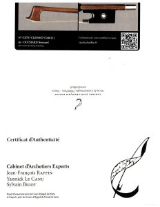 Bernard Ouchard c.1970 Certificate 2