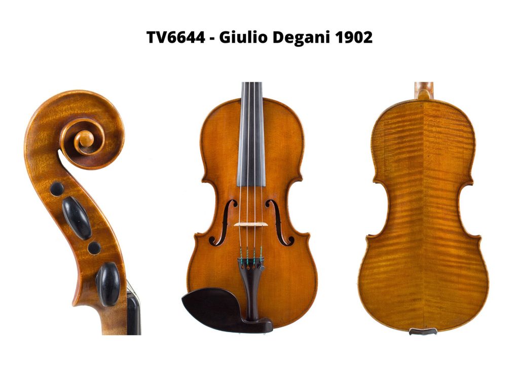 Timm Toft Violin For Sale by Giulio Degani 1902 | Tim Toft Violins
